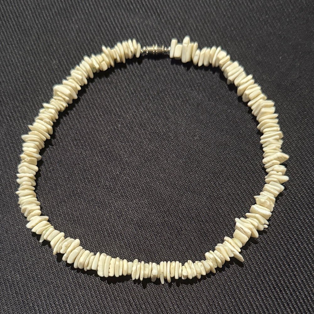 Chic Cream Beaded Necklace